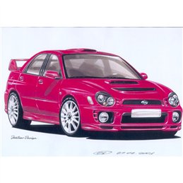 Phares MORETTE SUBARU Impreza WRX/STI 2001-2002 (Paire)