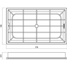 Filtre à air Mousse de remplacement Super Air Filter HKS 
GT/WRX/STI 1995-2007
