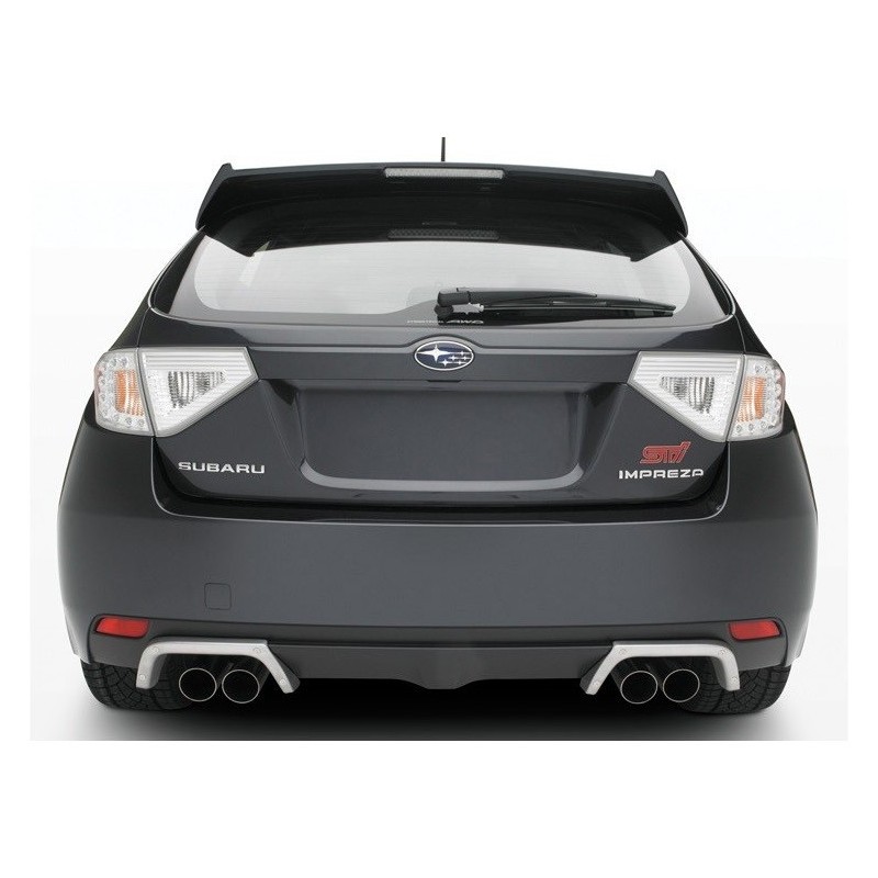 Protection/Garniture Silencieux pare choc arrière Alu WRX/STI 2008-2014