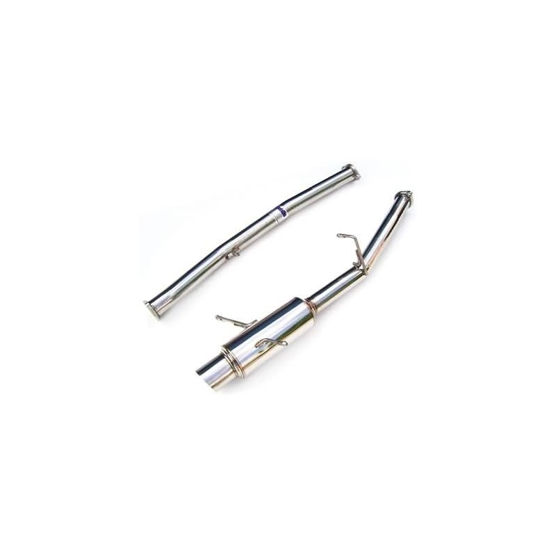 Silencieux et intermédiaire Racing 76mm INVIDIA WRX/STI 2001-2007
