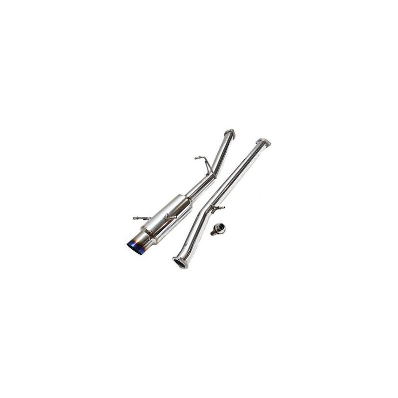 Silencieux et intermédiaire Racing Titan 76mm INVIDIA WRX/STI 2001-2007
