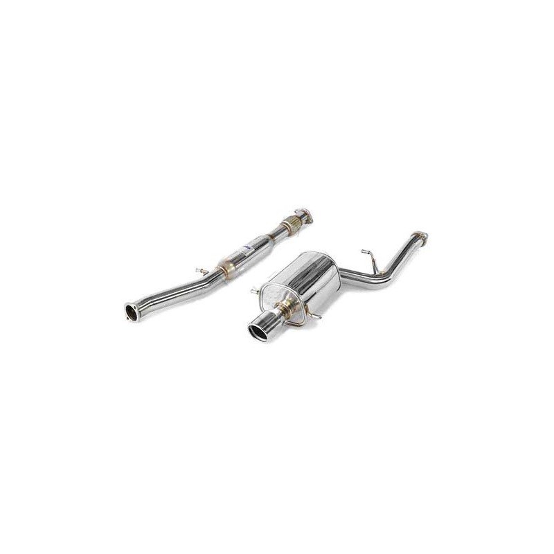 Silencieux et intermédiaire Q300 76mm INVIDIA WRX/STI 2001-2007