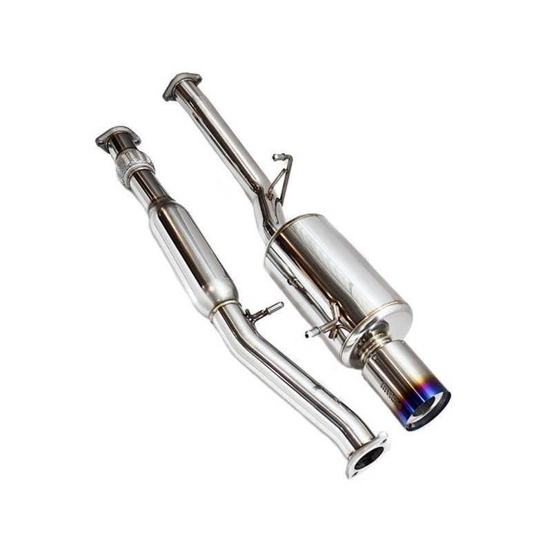 Silencieux et intermédiaire G200 Titan 76mm INVIDIA WRX/STI 2001-2007