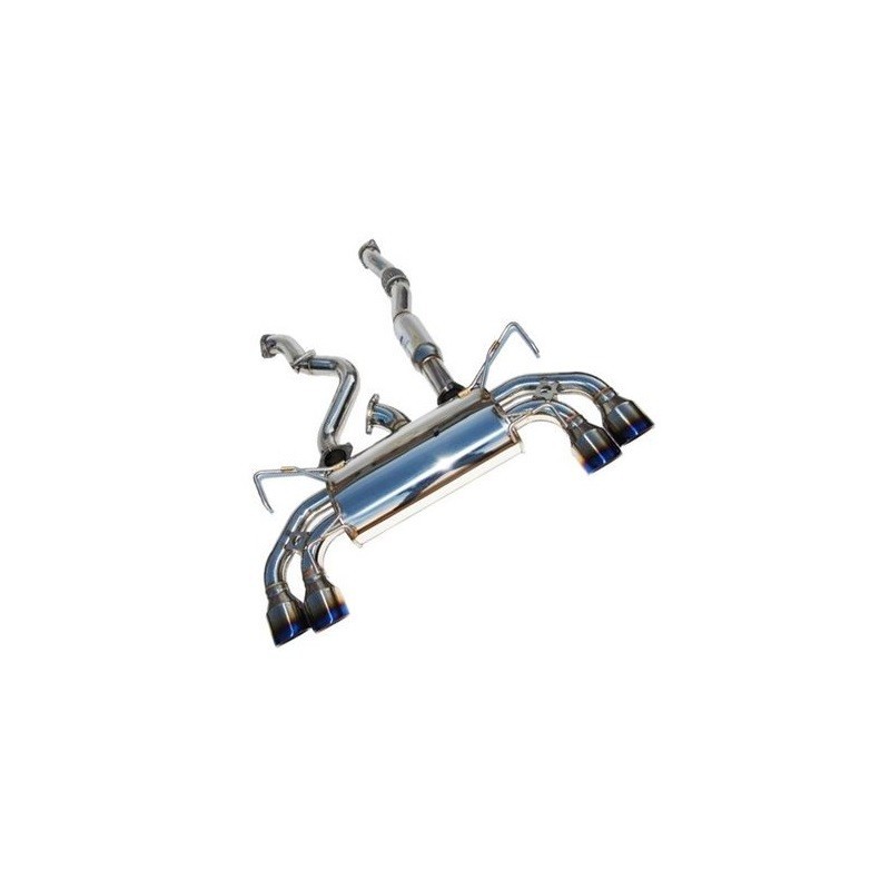 Silencieux et intermédiaire Q300 Titan 76mm INVIDIA STI 2008-2014 - 5 portes