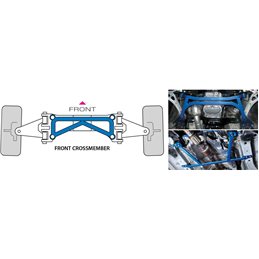 Barre renfort Inférieur Berceau avant 4 points CUSCO
WRX/STI 2008-2014