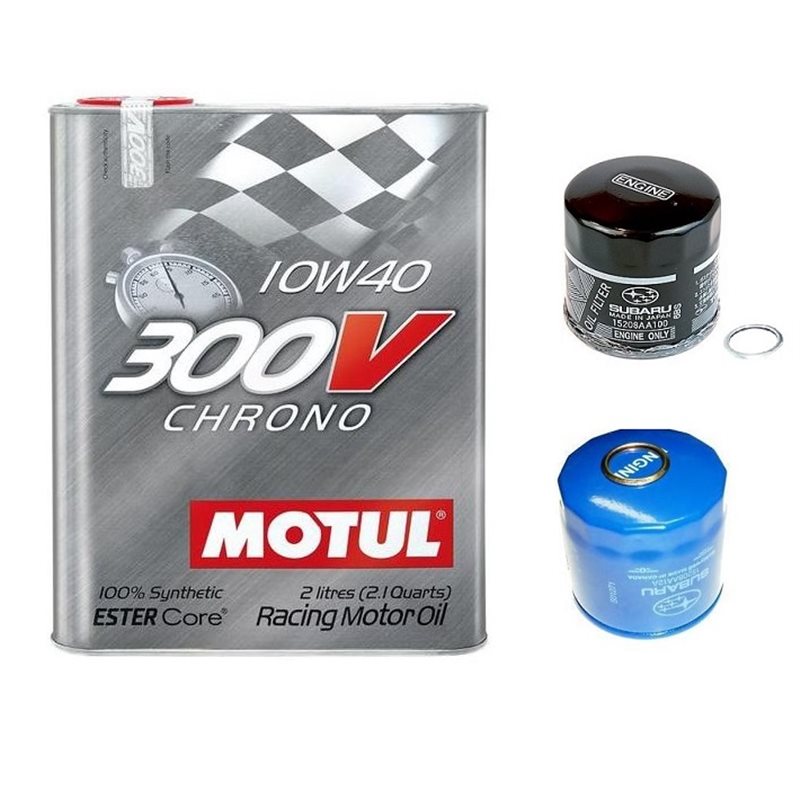 *Pack* Vidange moteur MOTUL 300V 10W40 - Bidon 2L