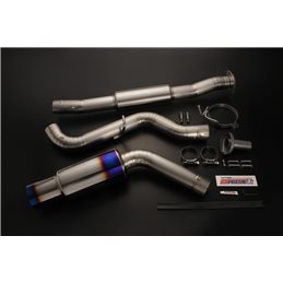 Silencieux et intermédiaire TOMEI Expreme Titane 80mm 
STI 2008-2014 - 5 portes