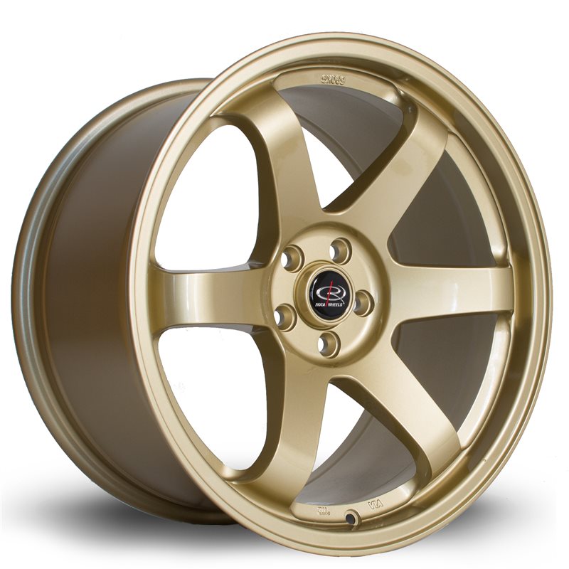 Rota Grid 18x9.5" 5x100 ET38, Or / Doré