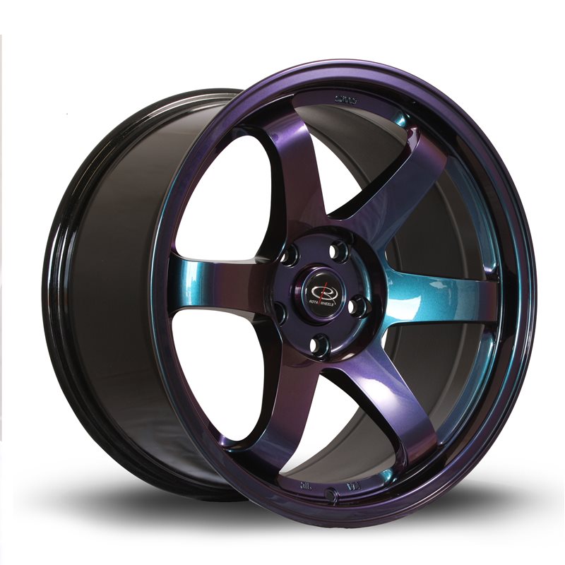 Rota Grid 18x9.5" 5x114.3 ET30, Chrome / Titane