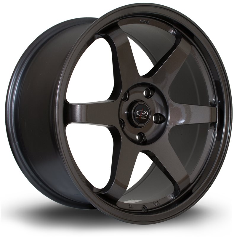 Rota Grid 19x9.5" 5x120 ET45, Gunmetal