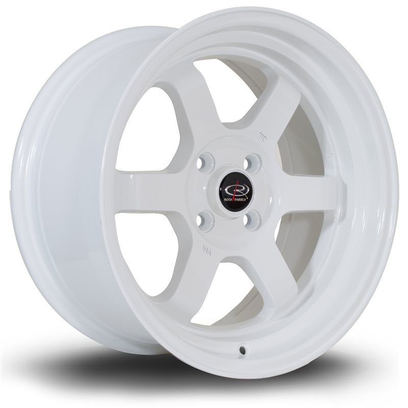 Rota Grid V 16x8" 4x100 ET20, Blanc