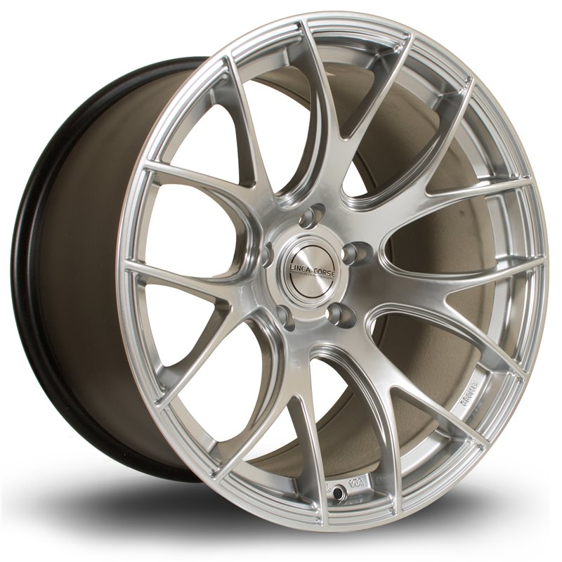 Rota LC818 19x11" 5x114.3 ET25, Gris Argenté / Poli