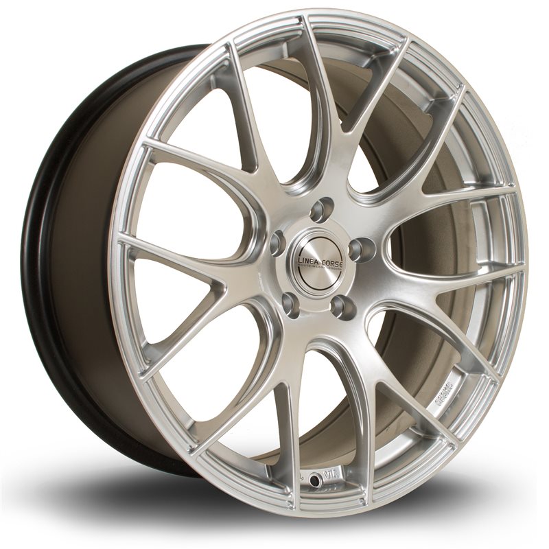 Rota LC818 19x8.5" 5x114.3 ET38, Gris Argenté / Poli