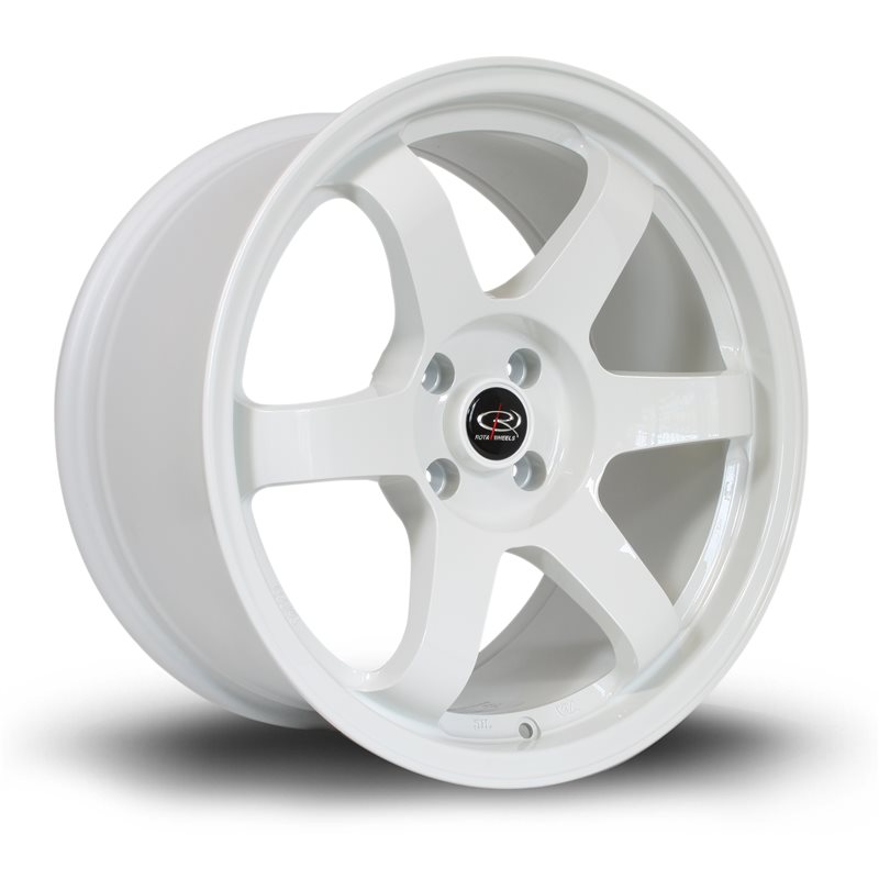 Rota Grid 17x9" 4x100 ET25, Blanc