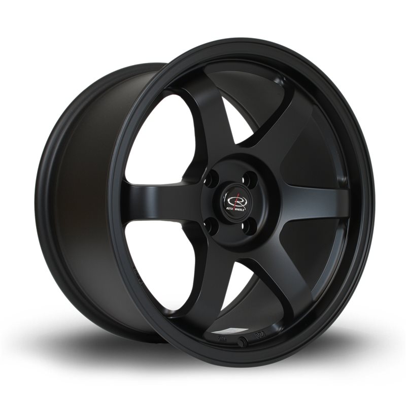 Rota Grid 17x9" 5x120 ET35, Flat Black