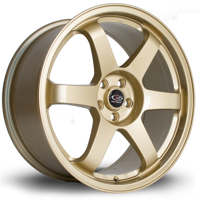 Rota Grid 18x8.5" 5x100 ET44, Or / Doré