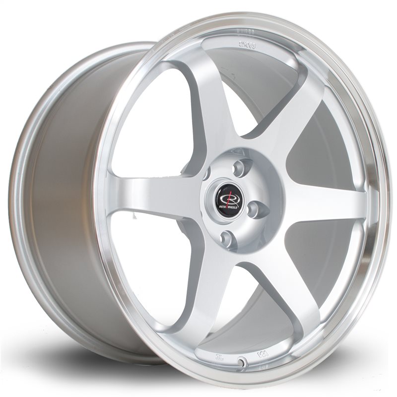 Rota Grid 19x9.5" 5x114.3 ET20, Gris Argenté, Rebord Chromé
