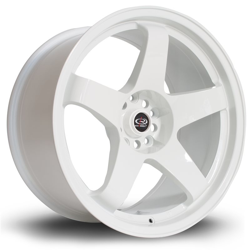 Rota GTR 18x9.5" 5x114.3 ET12, Blanc
