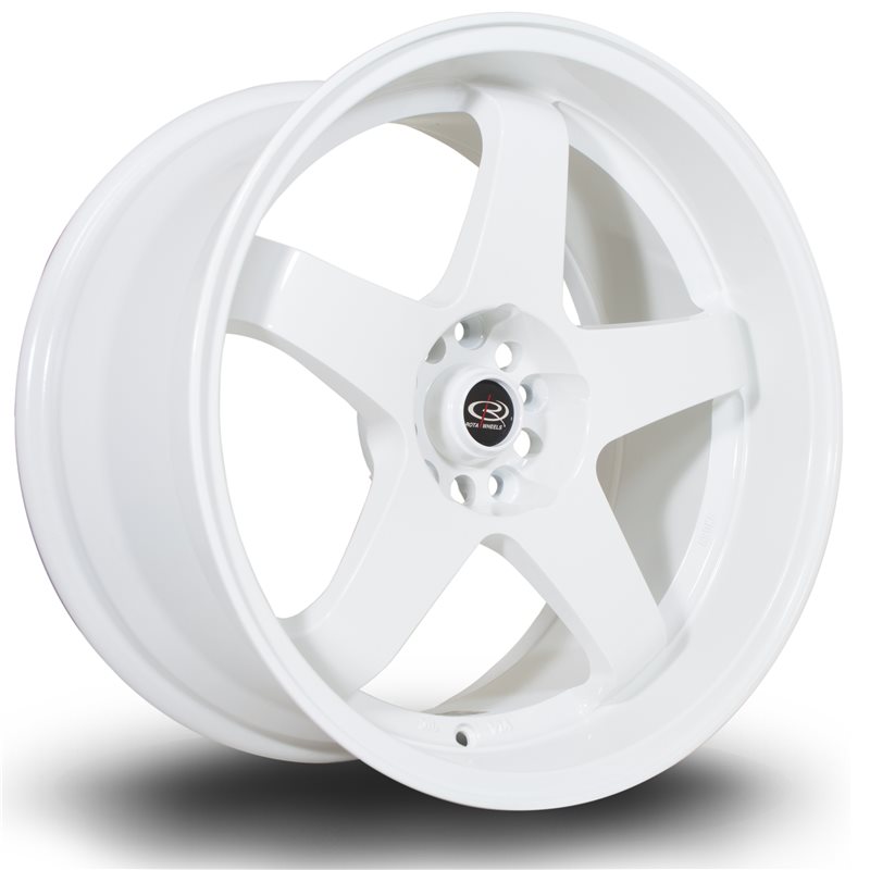 Rota GTR-D 18x10" 5x114.3 ET12, Blanc