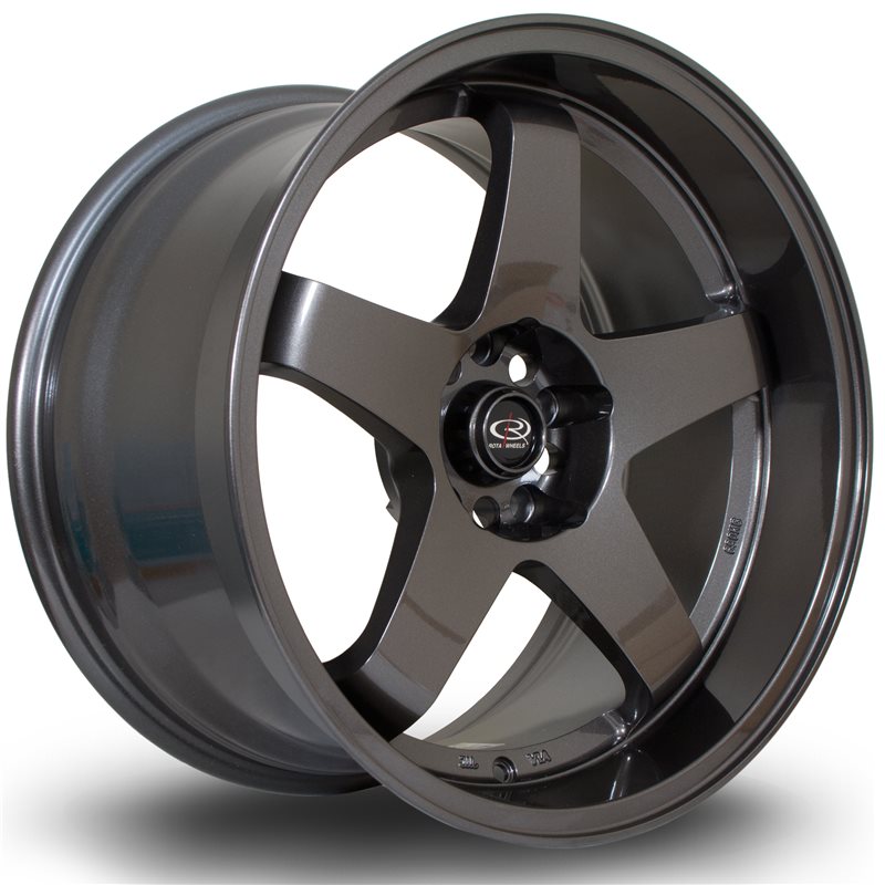 Rota GTR-D 18x9.5" 5x114.3 ET25, Gunmetal
