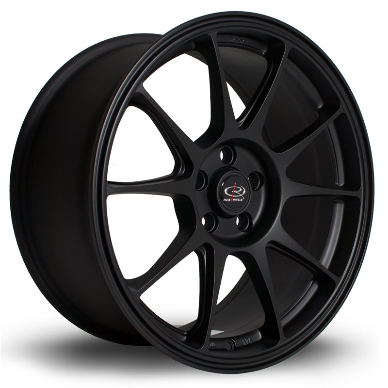 Rota Titan 17x8" 5x114.3 ET42, Noir Mat / Satiné