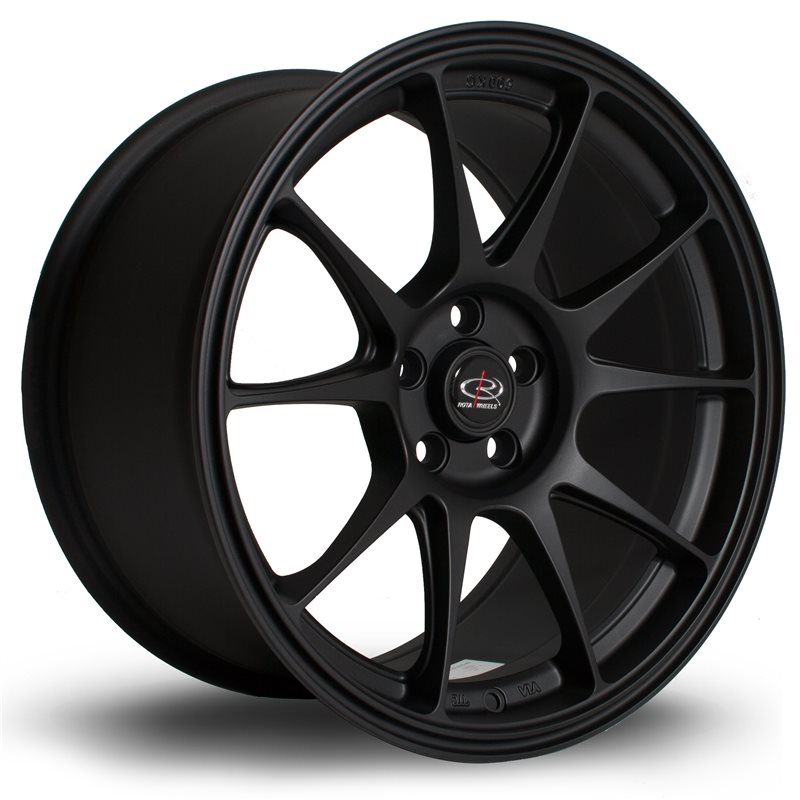 Rota Titan 17x9" 5x100 ET42, Noir Mat / Satiné