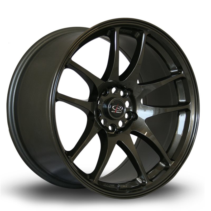 Rota Torque 18x9.5" 5x100 ET35, Gunmetal