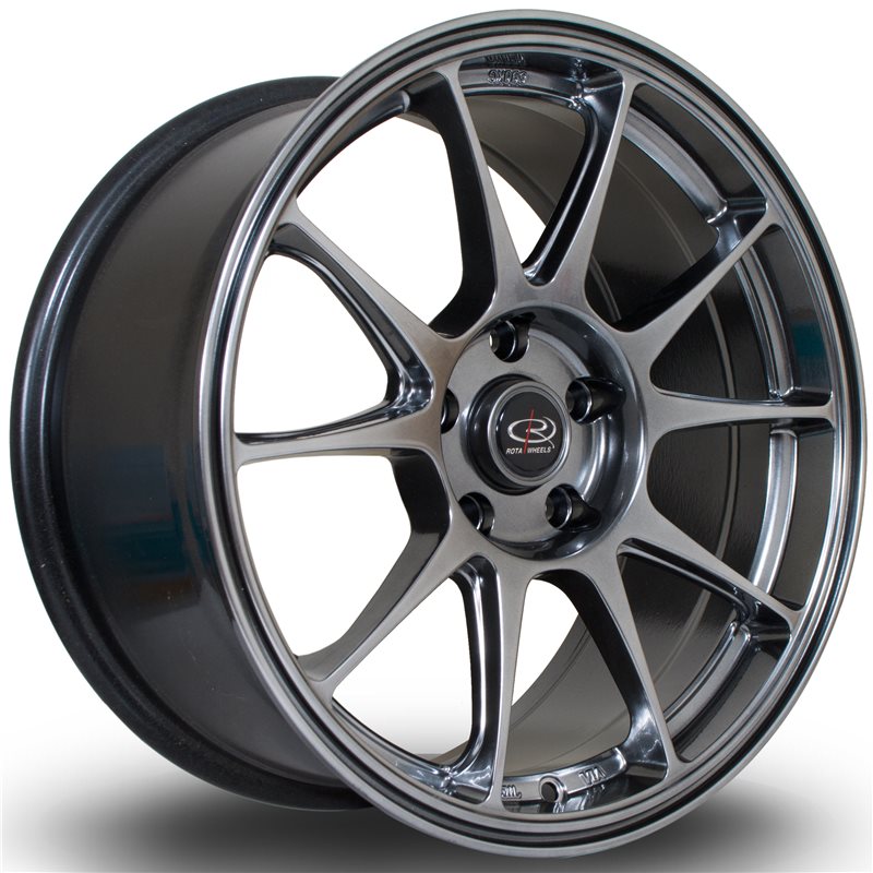 Rota Titan 17x7.5" 4x108 ET40, Hyper Black