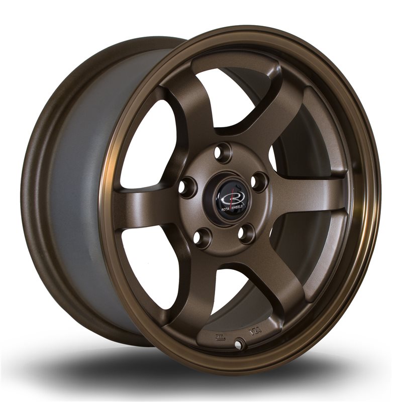 Rota Grid Max 15x7" 5x114.3 ET20, Bronze