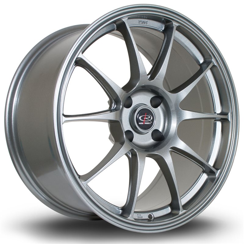 Rota Titan 18x9" 4x108 ET20, Gris Argenté / Poli