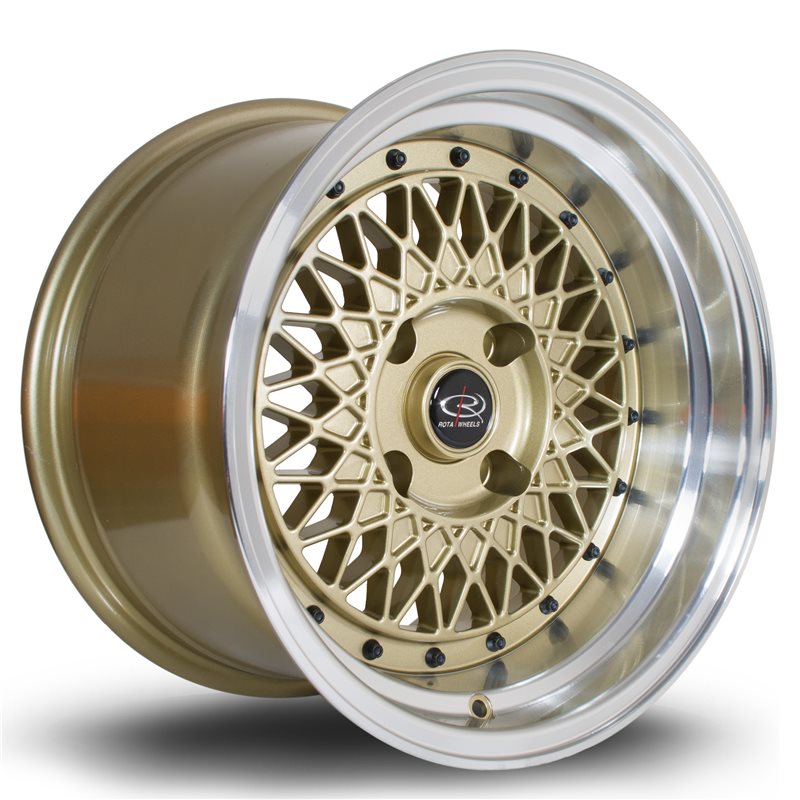 Rota Wired 15x9" 4x114.3 ET0, Dorée