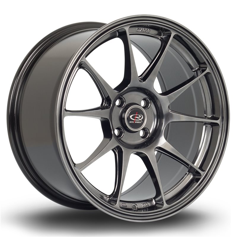 Rota Titan 17x9" 4x100 ET42, Hyper Black