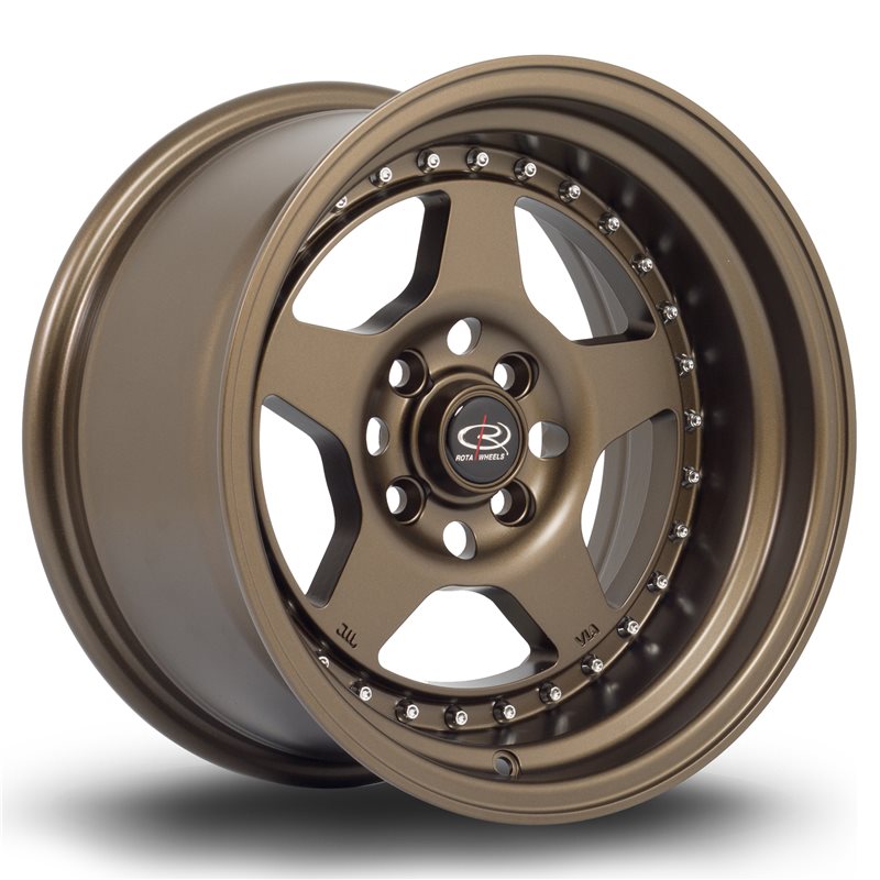 Rota Kyusha 15x8" 4x100 ET0, Bronze