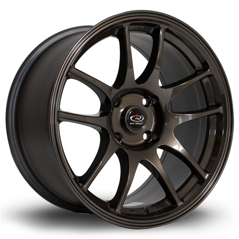 Rota Torque 17x9.5" 4x114.3 ET12, Gunmetal