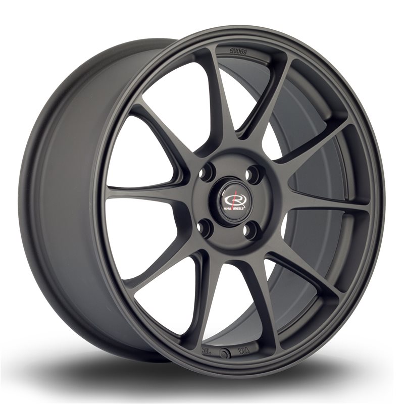 Rota Titan 17x7.5" 5x114.3 ET45, Noir Mat