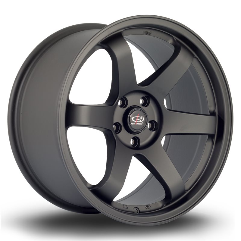 Rota Grid 18x9.5" 5x114.3 ET38, Noir Mat