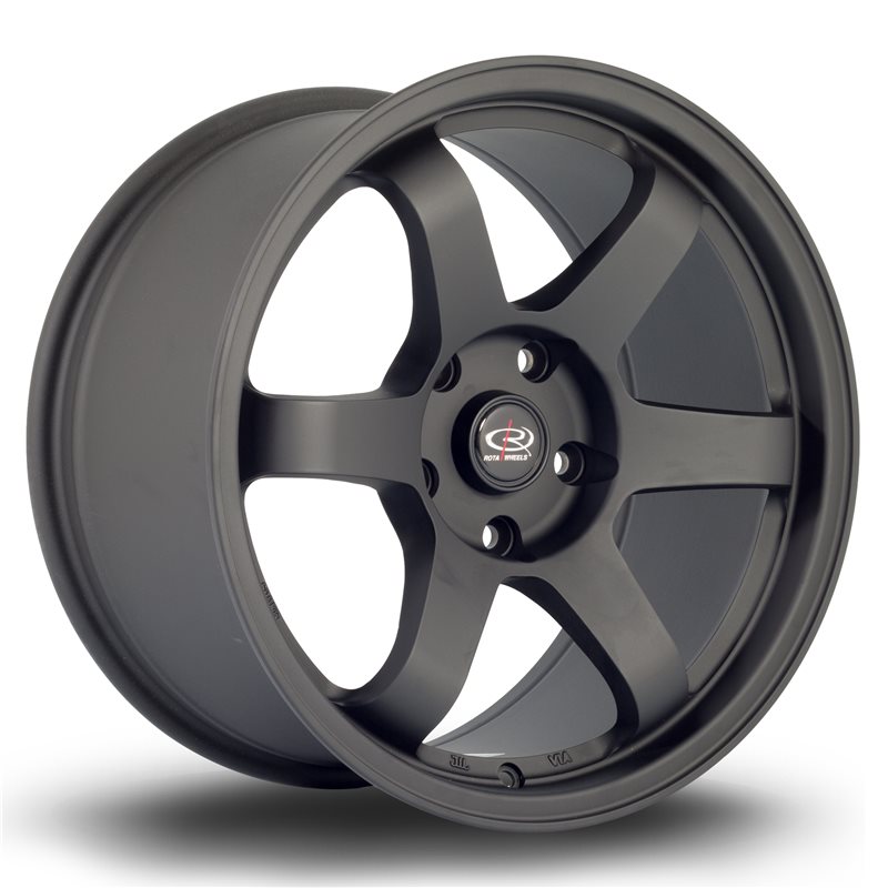 Rota Grid 17x9" 5x114.3 ET25, Noir Mat