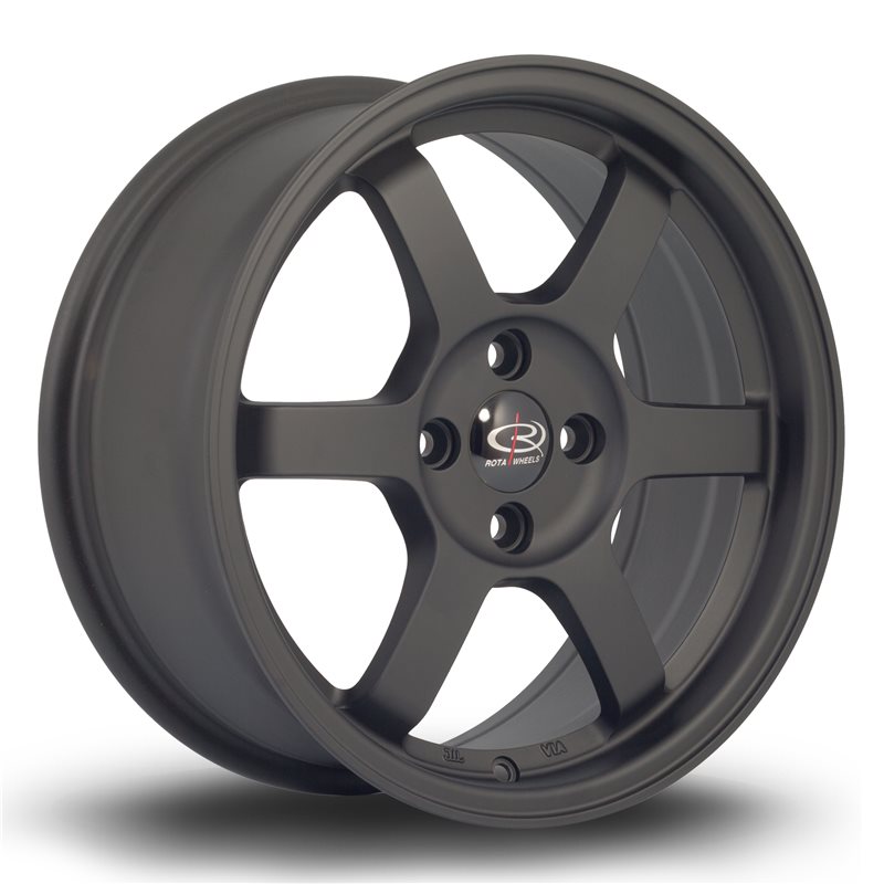 Rota Grid 16x7" 5x114.3 ET40, Noir Mat