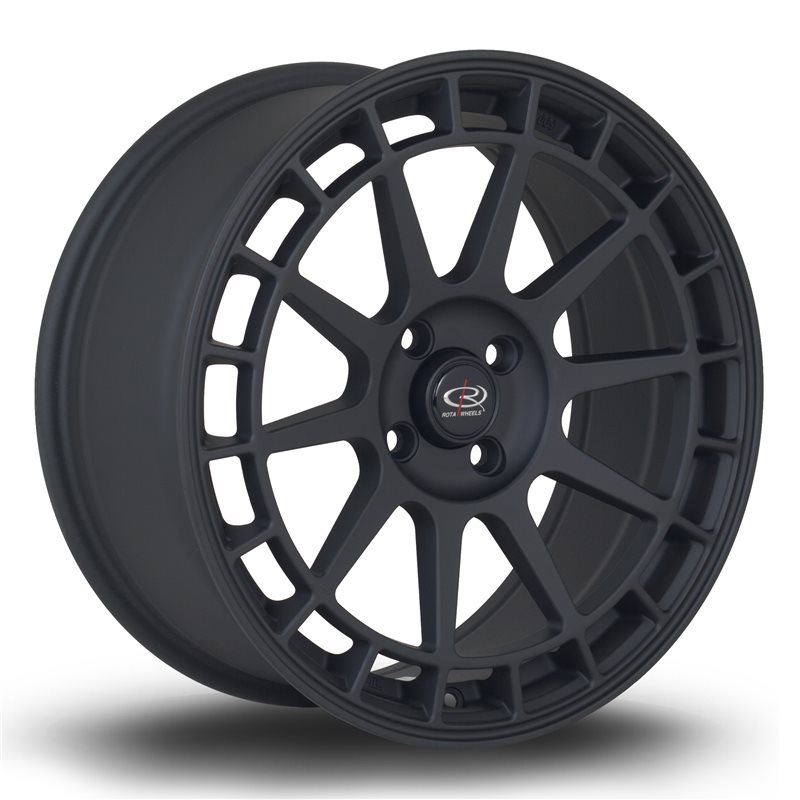 Rota Recce 17x7.5" 4x100 ET42, Noir Mat