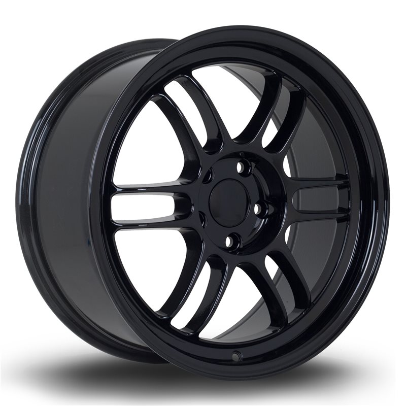 Rota TFS3 18x8.5" 5x114.3 ET44, Noir Brillant