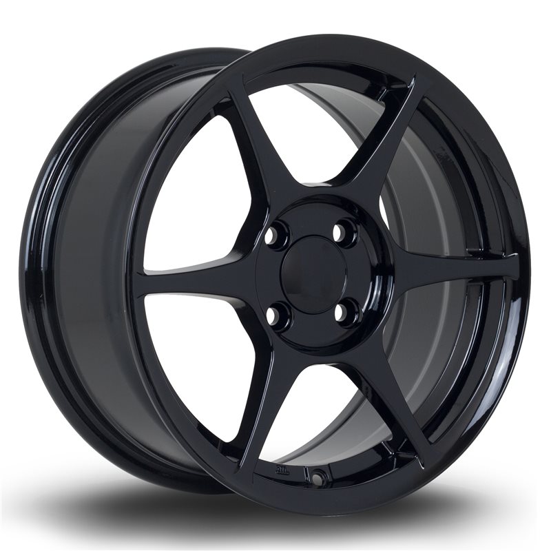 Rota TFS4 15x7" 4x100 ET38, Noir Brillant