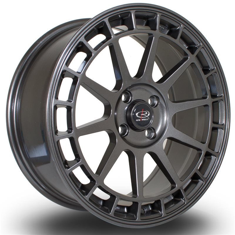 Rota Recce 17x7.5" 4x108 ET25, Gunmetal