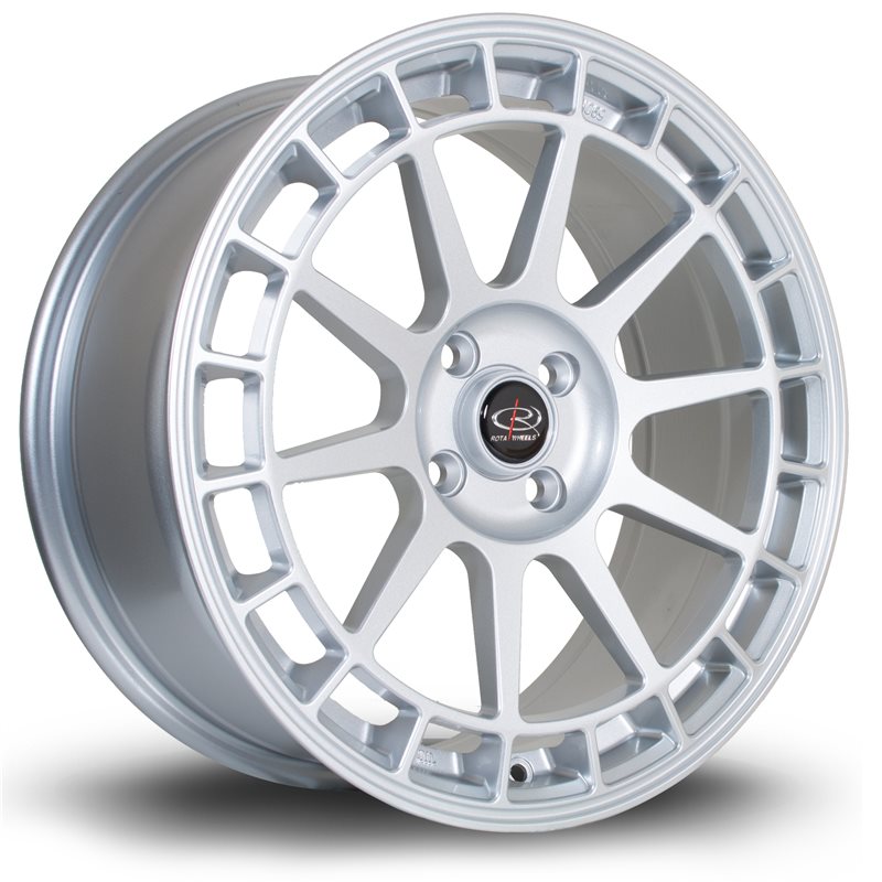 Rota Recce 17x7.5" 4x108 ET25, Gris Argenté