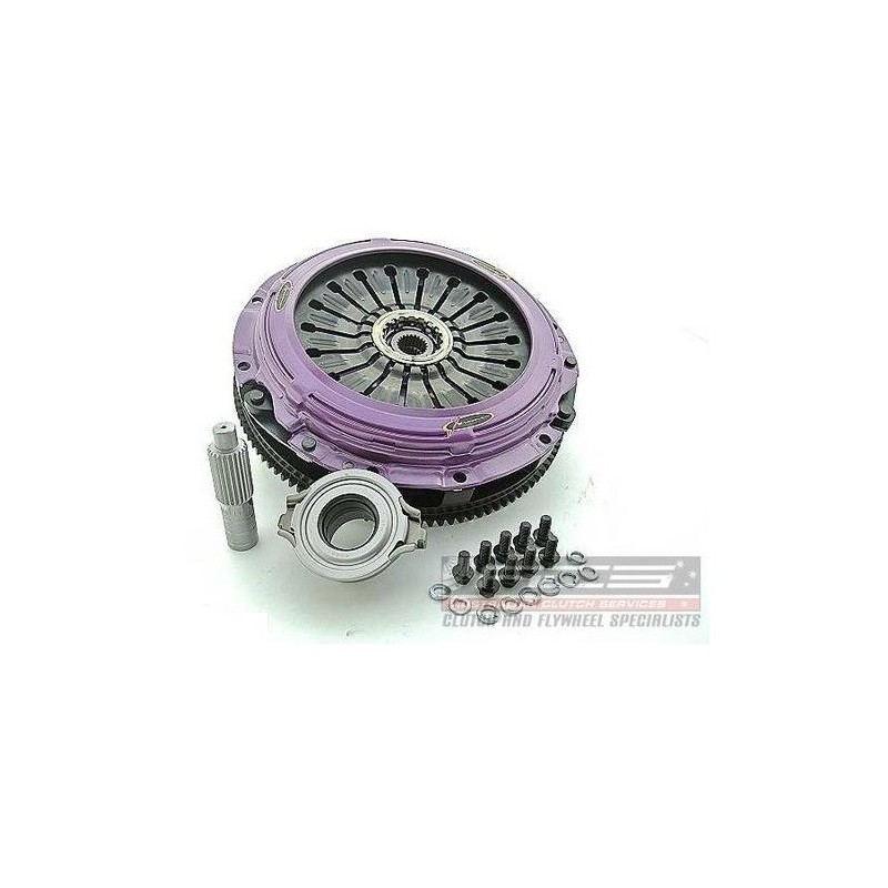 Kit embrayage XTREME CLUTCH Bi_Disques "Ceramic Race" Rigide 230mm Mitsubishi Lancer Evolution 10 2008-2015