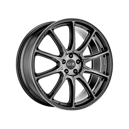 OZ Hyper XT HLT 22x11" 5x112 ET50, Graphite Pailleté, Rebord Poli