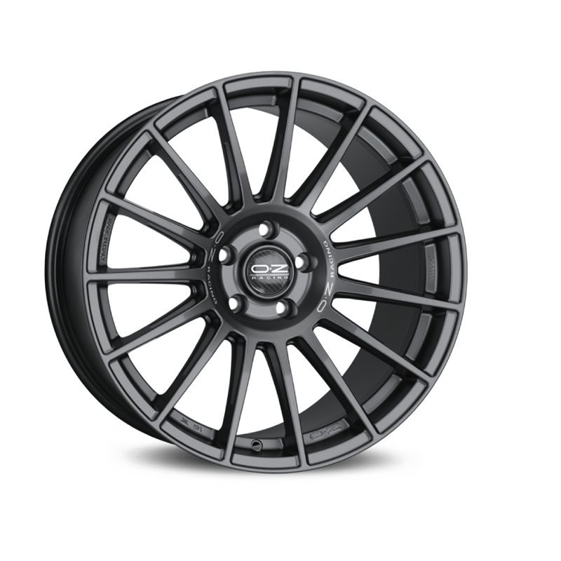 OZ Superturismo Dakar 21x10" 5x112 ET46, Graphite Mat, Lettres Grises