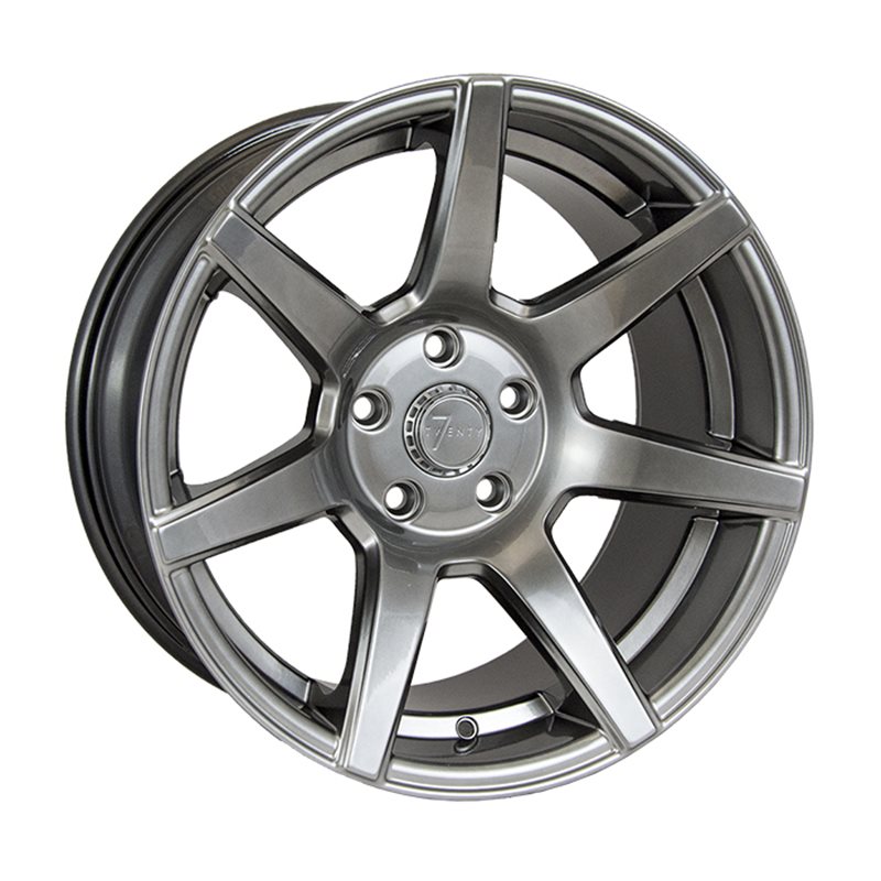 7Twenty Style55 17x8.5" 5x114.3 ET7, Hyper Black