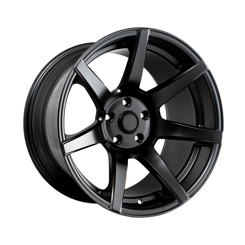7Twenty Style55 18x10.5" 5x114.3 ET5, Noir Satiné