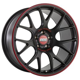 BBS CH-R 20x8.5" 5x112 ET40, Noir Mat "Nürburgring Edition" (CH118)