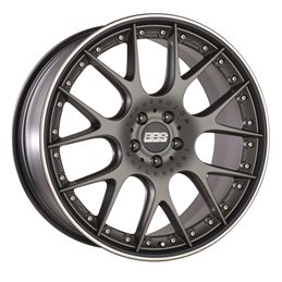 BBS CH-RII 21x10" 5x120 ET38, Gris Anthracite Platine (CH605)